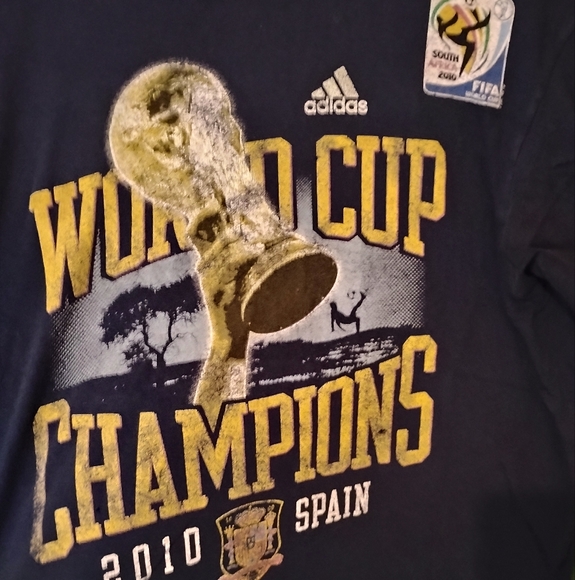 Adidas World Cup Champions T-Shirt - Picture 3 of 4